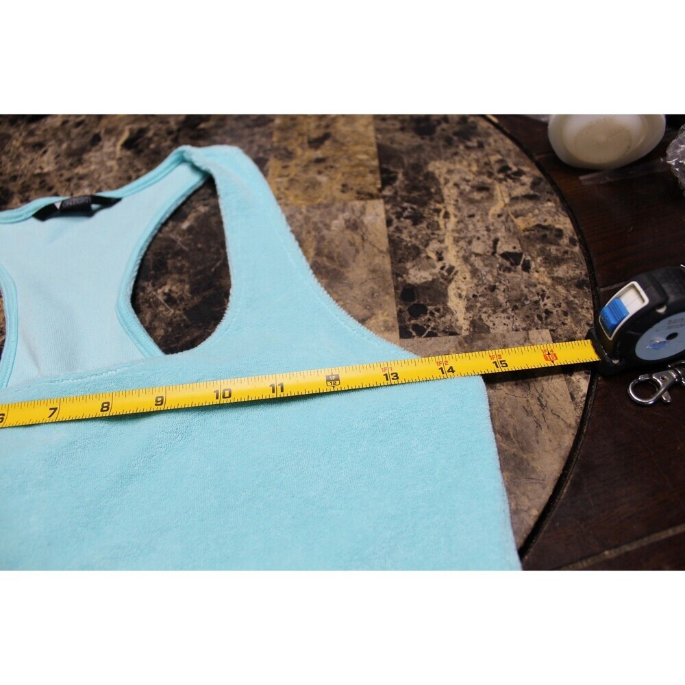Victoria's Secret On Point Blue Terrycloth 2 Piece Short Outfit Women's Small - Picture 4 of 8